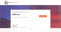 Desktop Screenshot of esbn.com